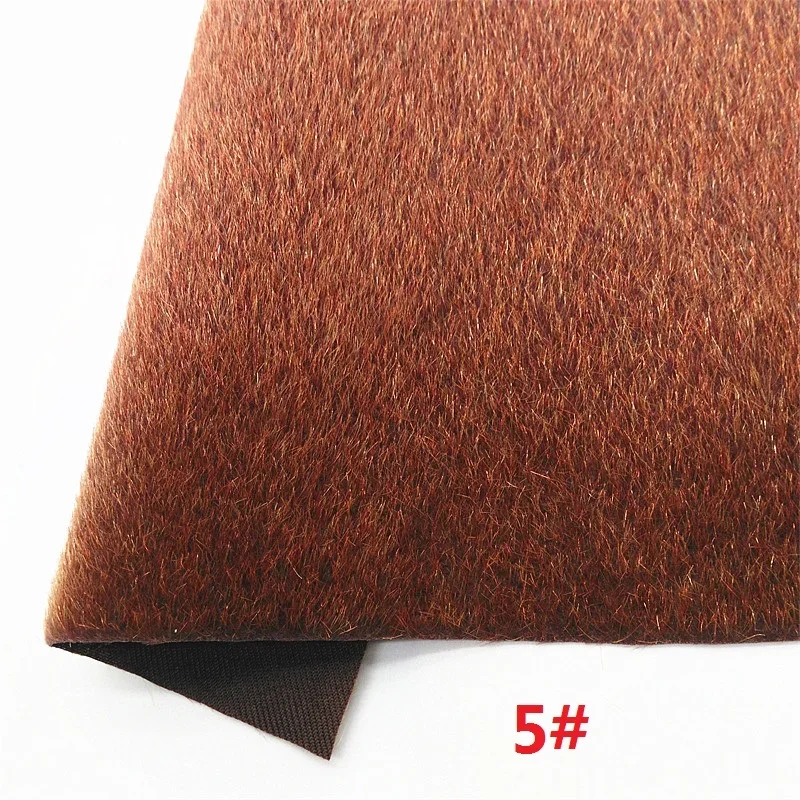 Коричневый объемный блестящий кожаный лист зеркальная фотокожа цветочный