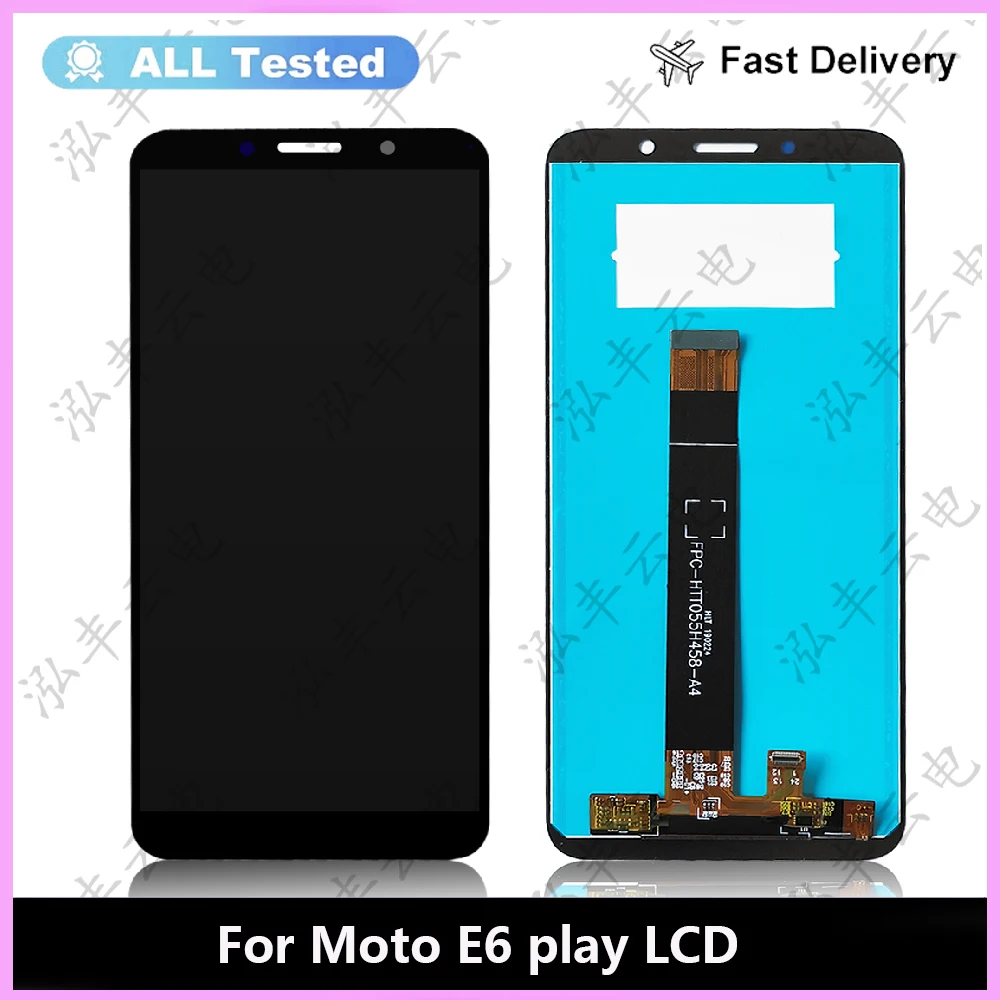 100% протестированный ЖК-дисплей для Motorola Moto E6 Play Screen XT2029 XT2029-1 сенсорный экран