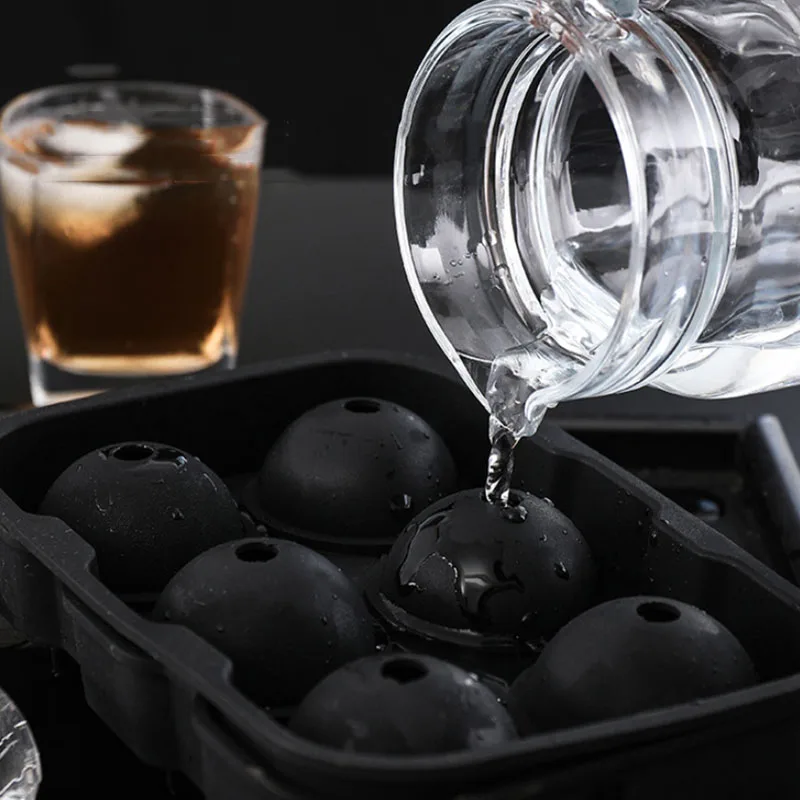 Креативная Силиконовая Форма Для Льда Кубик Виски Квадратный Ящик Круглая