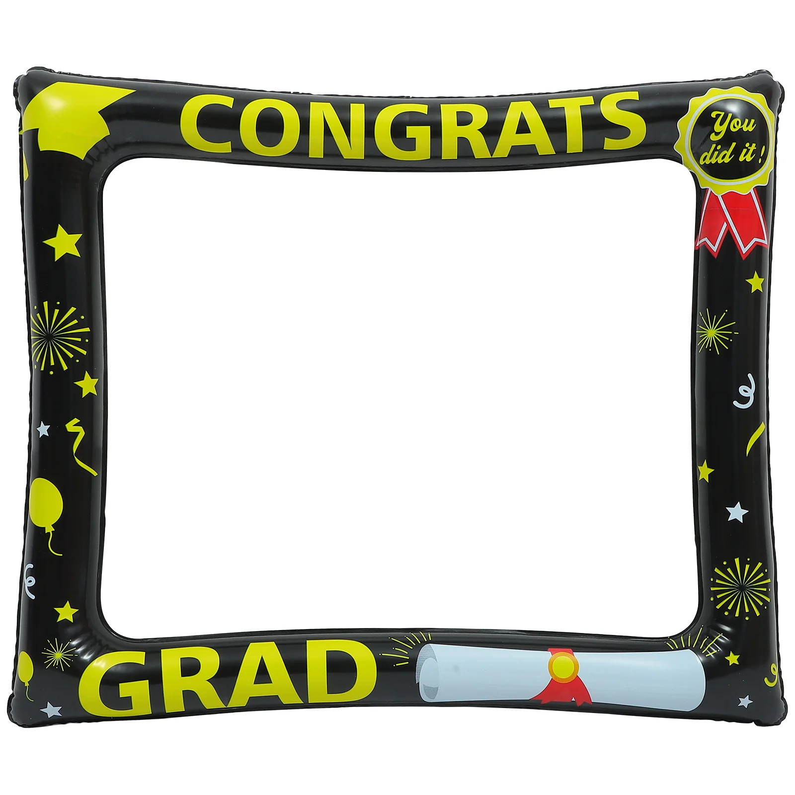 

Graduation Frame Photo Prop Inflatable Frame Photo Taking Prop Party Supply