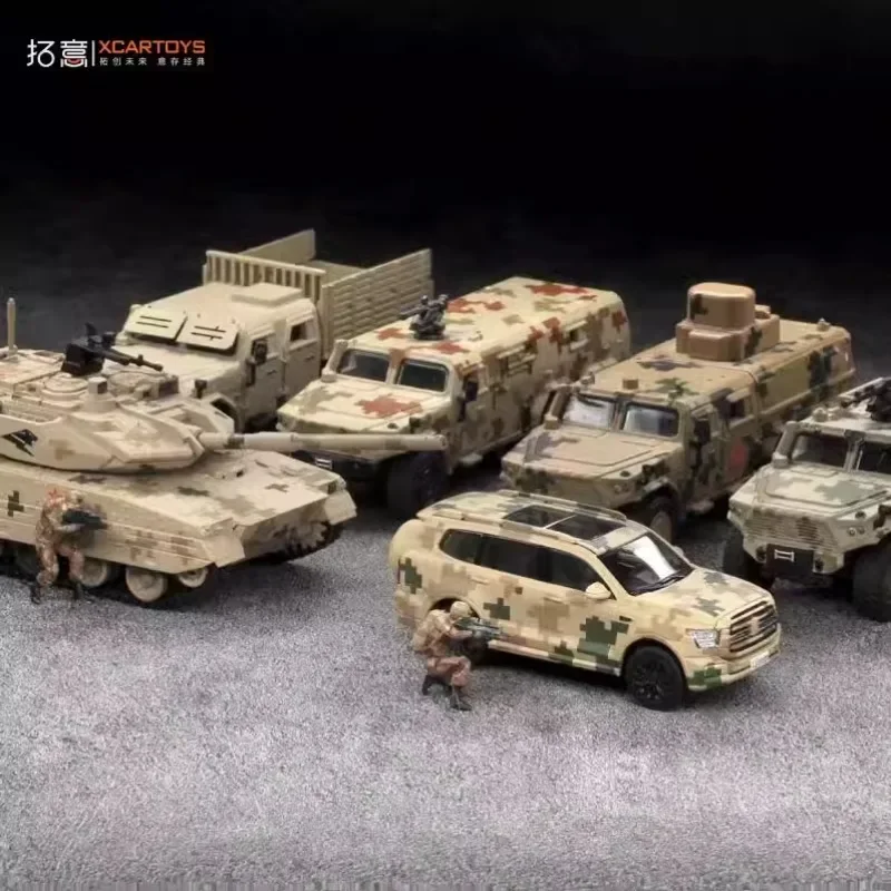 XCARTOYS 1/64 танк 500 Dongfeng Raptors армированный автомобиль типа 15 светильник Tank Детские