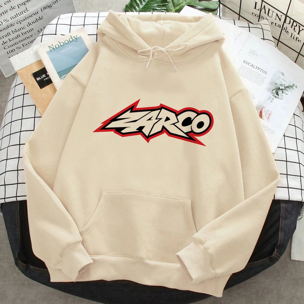 

Женская толстовка с капюшоном Zarco, Топ с длинным рукавом в стиле аниме Харадзюку, одежда в Корейском стиле, 2023