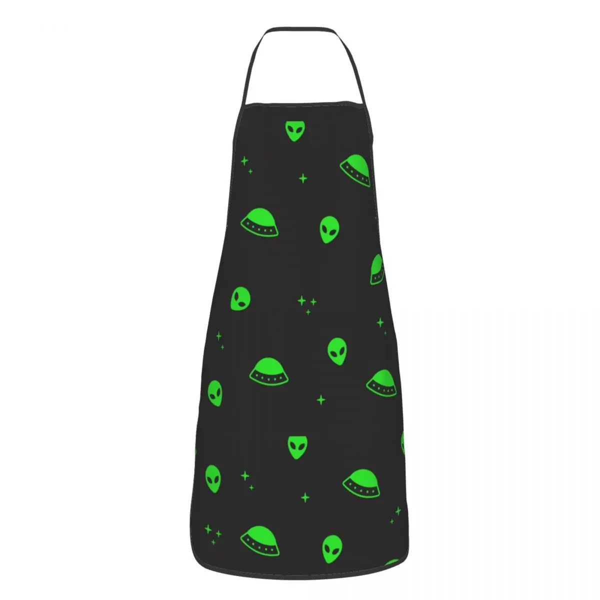 

Ufo Galaxy Alien Polyester Aprons 52*72cm Kitchen Cuisine Bib Tablier Hotel Pinafore for Men Women Chef