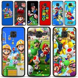 Phone Case For Xiaomi Redmi Note 11 10 8 Pro 11ProPlus 9S 11T 9T 9 8T 7 K40 9A 9C 7A Mobile Phones Coque Super Mario Game