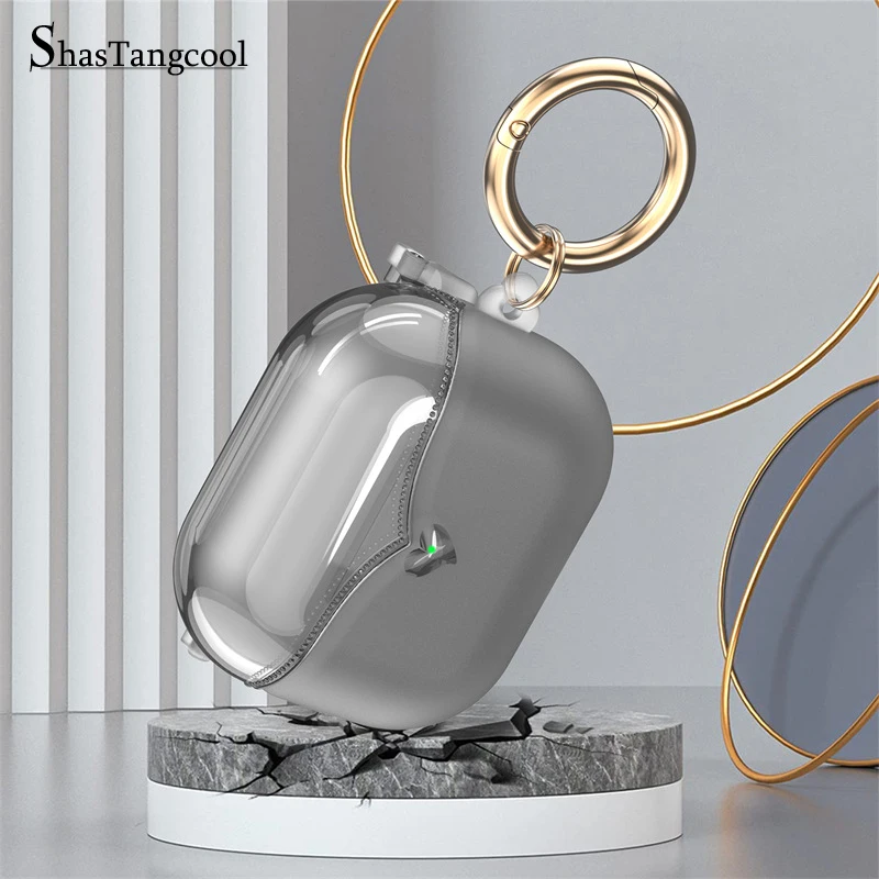 

Suitable For Airpods1/2/3/Pro Protective Cover Transparent Soft Silicone Love One-Piece Bluetooth Headset Cover