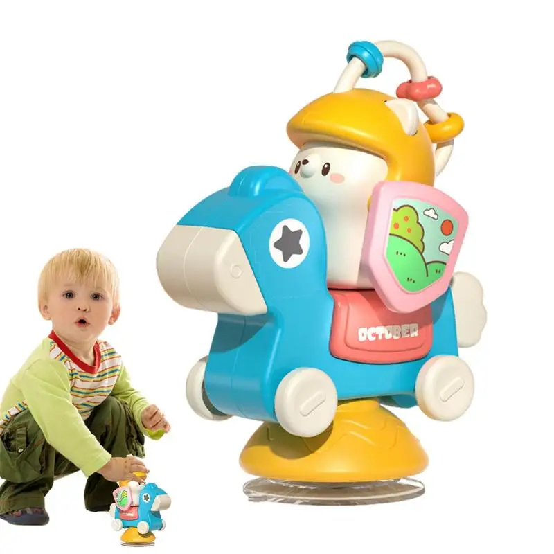 

Игрушка на присоске для высоких стульев, регулируемое Сенсорное развитие, игрушка Монтессори с присоской, фиксированная игрушка для детей 1-2 лет