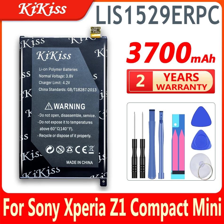 

KiKiss LIS1529ERPC 3700mAh Battery For SONY Xperia Z1 mini Z1mini Xperia Z1 Compact D5503 M51w