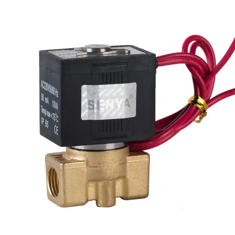 1 ~ 3 шт. VX2120-08 DN08 DN10 DN15 220 В 24 12 латунный электромагнитный клапан 2-ходовой