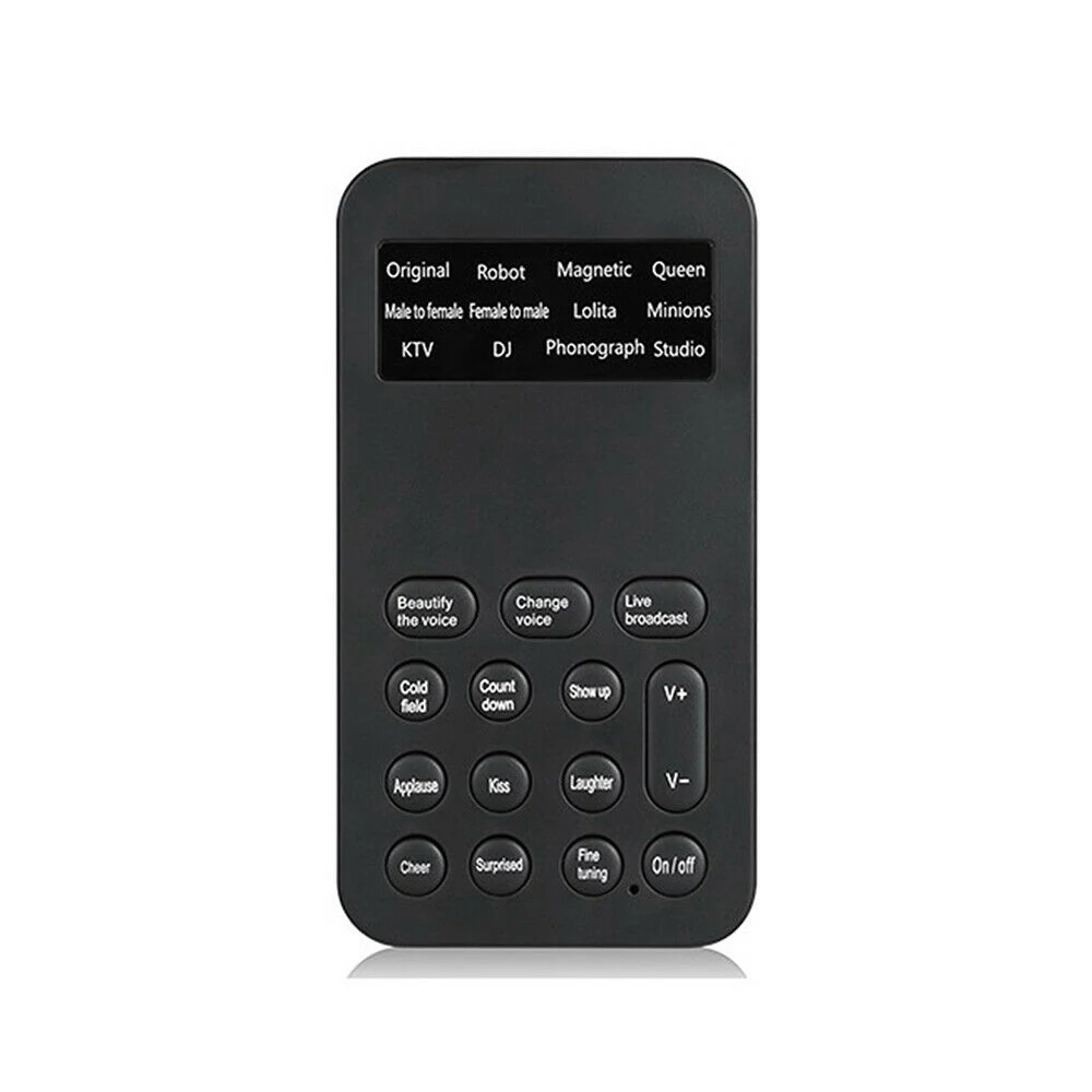 12 различных звуковых преобразователей устройство для замены голоса компьютера