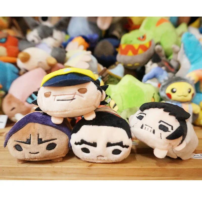 

Japan Anime Golden Kamuy Plush Stuffed Toys Sugimoto Saichi / Genjirou Tanigaki / Hyakunosuke Ogata Plush Toys Gifts For Kids
