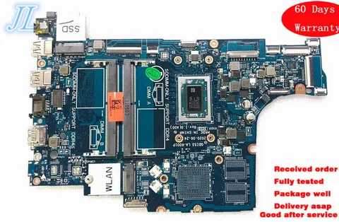 Хорошее качество для Dell Inspiron 15 3505 серии Ryzen 5 3450U 2,1 ГГц Материнская плата для ноутбука 5HPX6 05HPX6 протестирована нормально