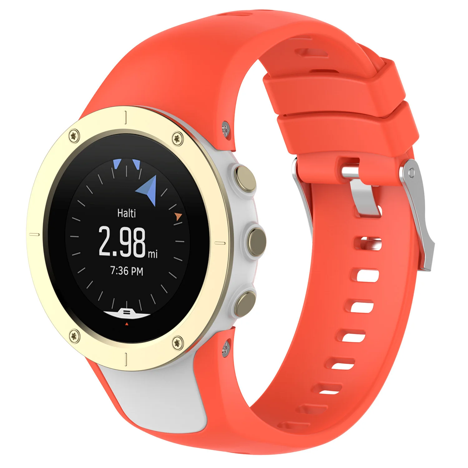 Силиконовый ремешок для спортивных часов SUUNTO Spartan Trainer/Trainer