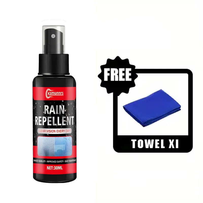 

Спрей для автомобильных стекол: водоотталкивающее гидрофобное покрытие против запотевания, воск для очистки окон, обеспечиваю...