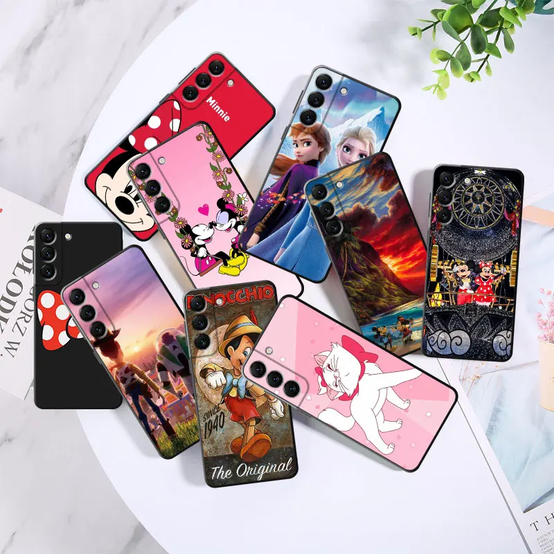 

Disney Style Cell Phone Coque For Samsung S23 Note 20 Ultra 10 S10 S20 FE S21 Plus S22 Ultra 5G S10e S8 S9 S7 Protection Coque