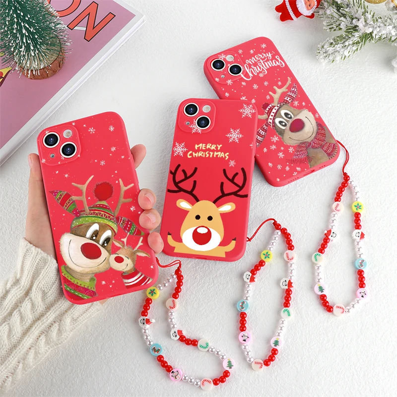 Для Huawei Honor 9X 8A 8X 10I 50 Mate 20 10 P20 P30 Pro P40 Lite E Nova 8I 5T P Smart 2021 Y6 Y7 2019 Рождественский чехол