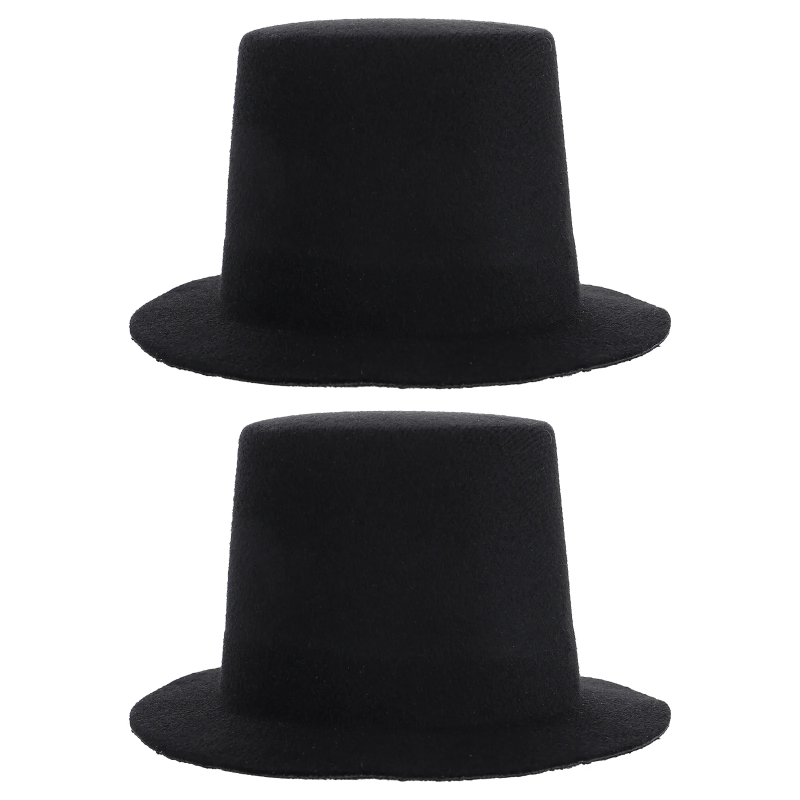 

2pcs Magician Hats for Diy Making Hat Dressb Accessories Costume Accessories Decor Hats