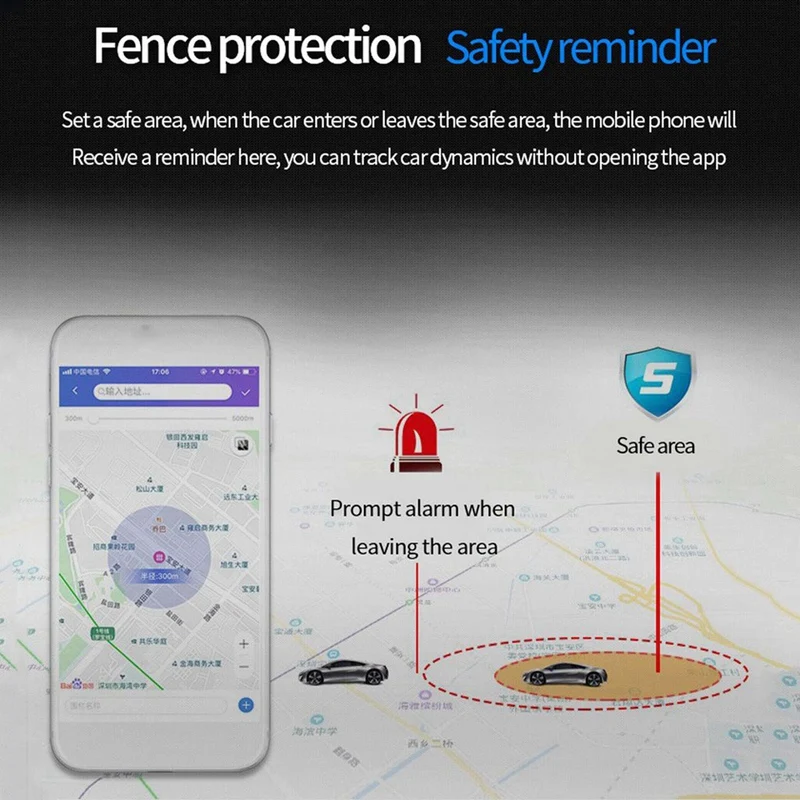 3X C13 автомобильный Gprs-трекер Gps-локатор функция защиты от потери управление