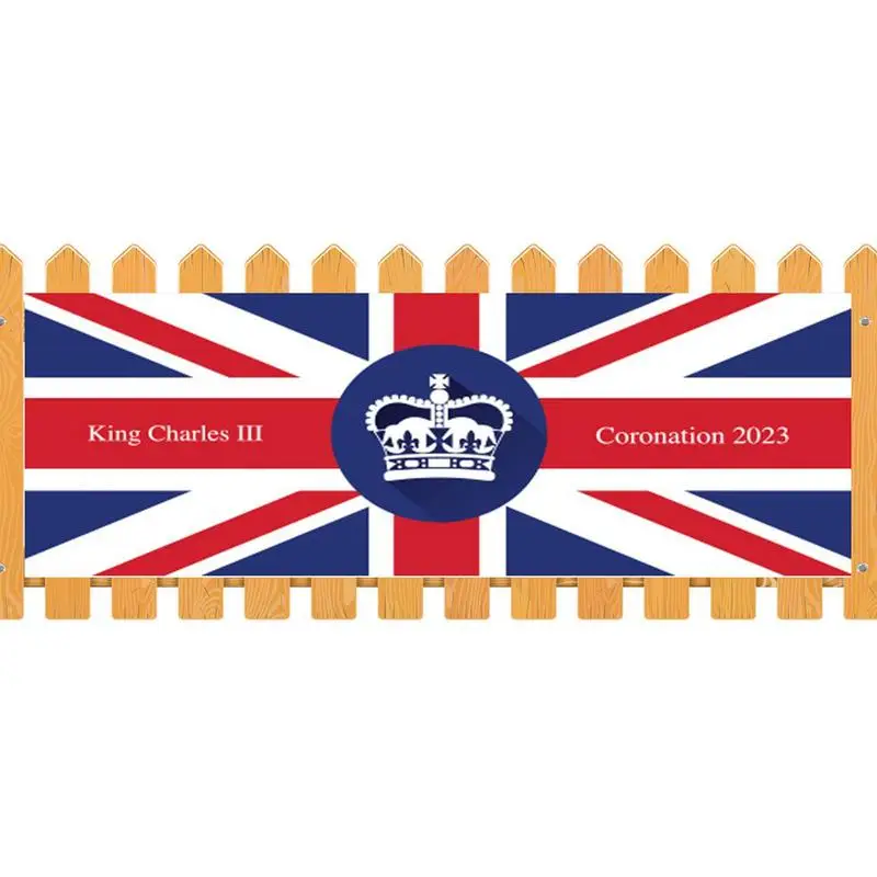 

Флаг короля Чарльза III флаг коронации 6,2 футов флаг Англии Флаг Великобритании Королевский британский флаг Новый монах