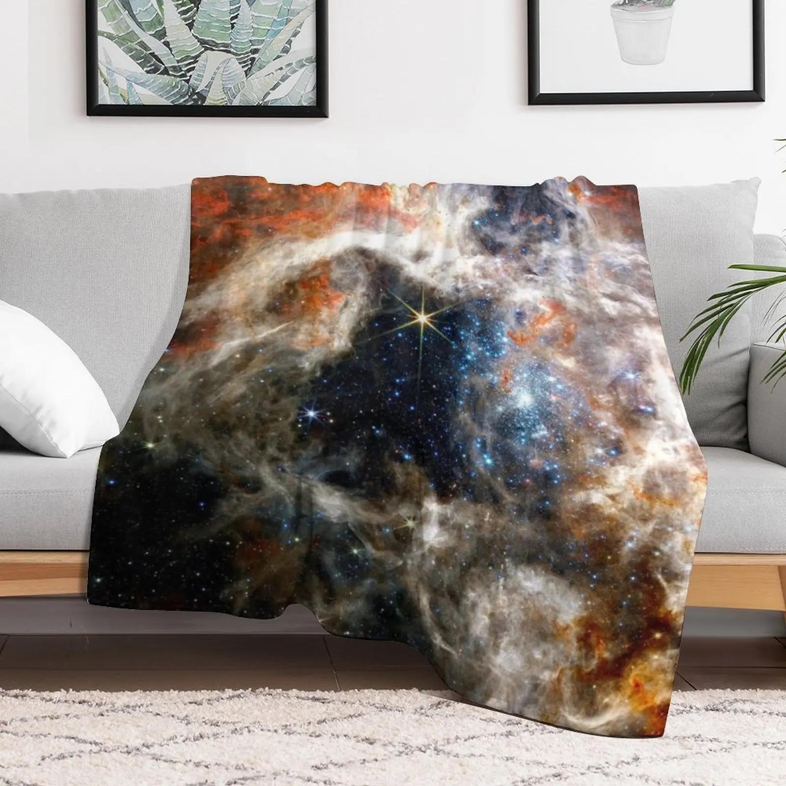 НОВОЕ изображение Тарантула Туманности JWST Джеймса Уэбба — высококачественное