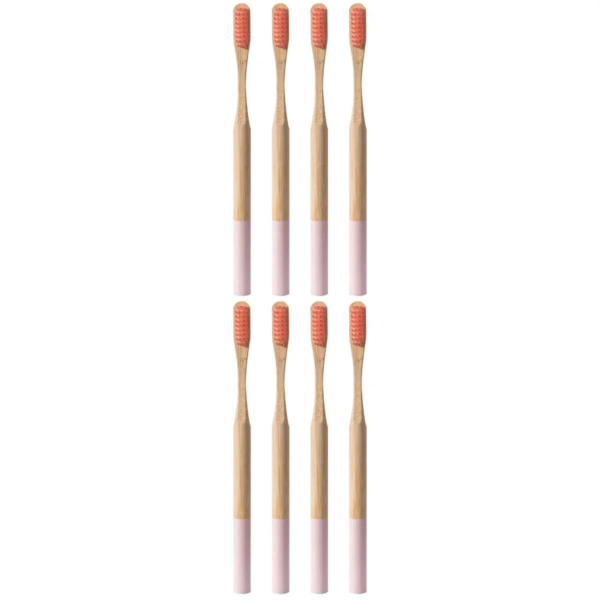 8 шт технические Экологичные зубные щетки для путешествий и домашнего