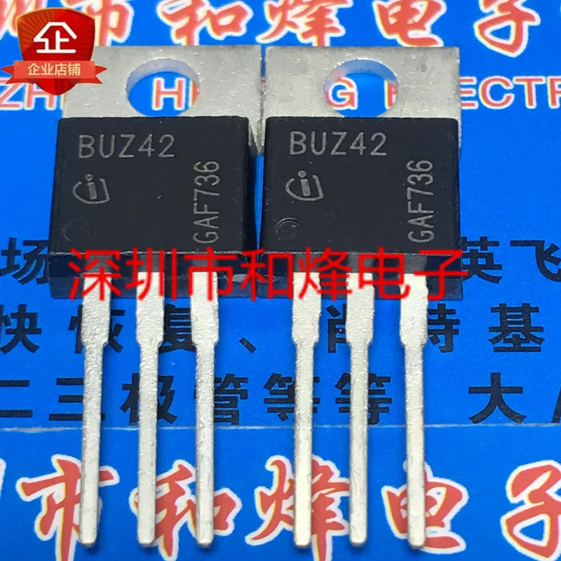 

30pcs original new BUZ42 TO-220 500V 4A