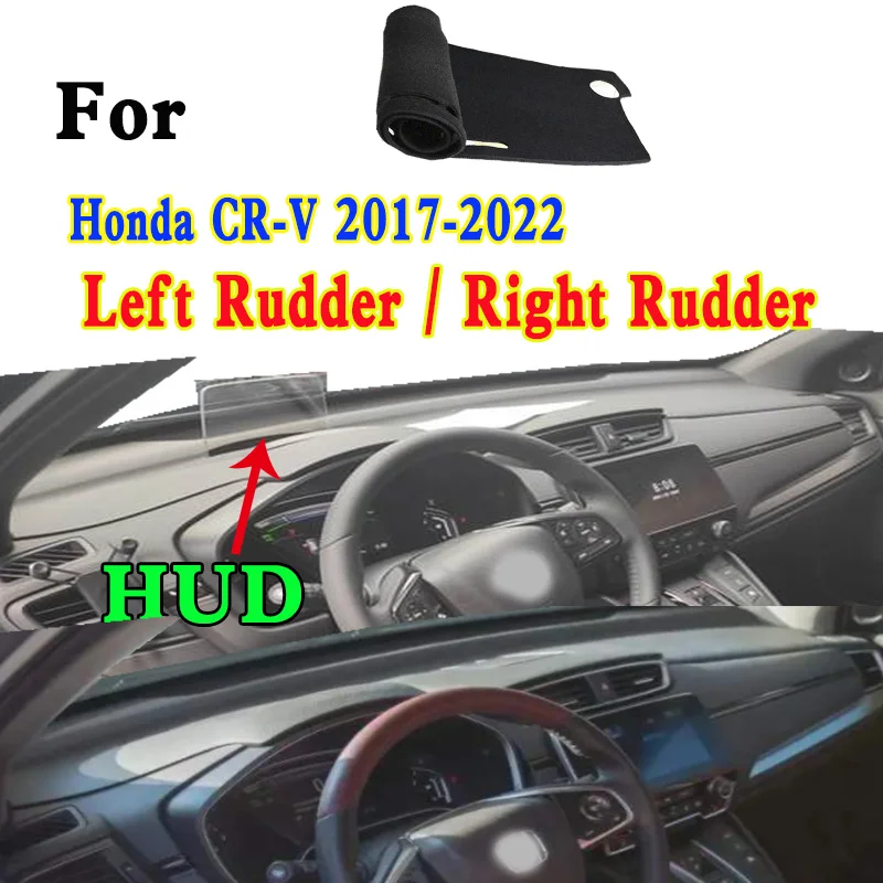 

For 2017-2022 Honda CR-V V RT5 RW3 RT6 RW1 RW2 Car-Styling Dashmat Dashboard Cover Instrument Panel Insulation Sunscreen Pad