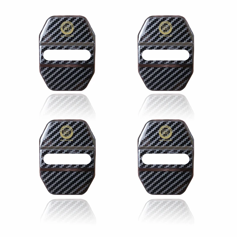 4PCS Car Door Lock cover Protect accessories For alpina bmw b3 b4 b5 b6 b7 c2 d3 d4 d5 xd3 xd4 sticker |