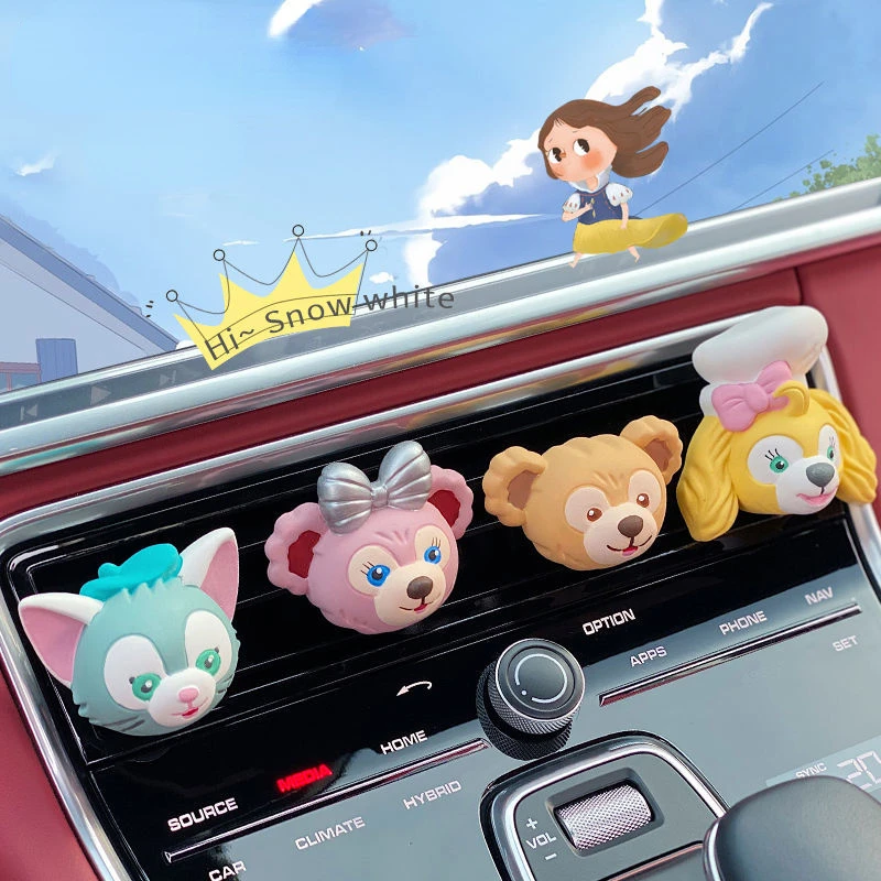 

Авто ароматерапия с парфюмом милый Shelliemay кондиционирование автомобиля украшение интерьера украшение аниме для девочек