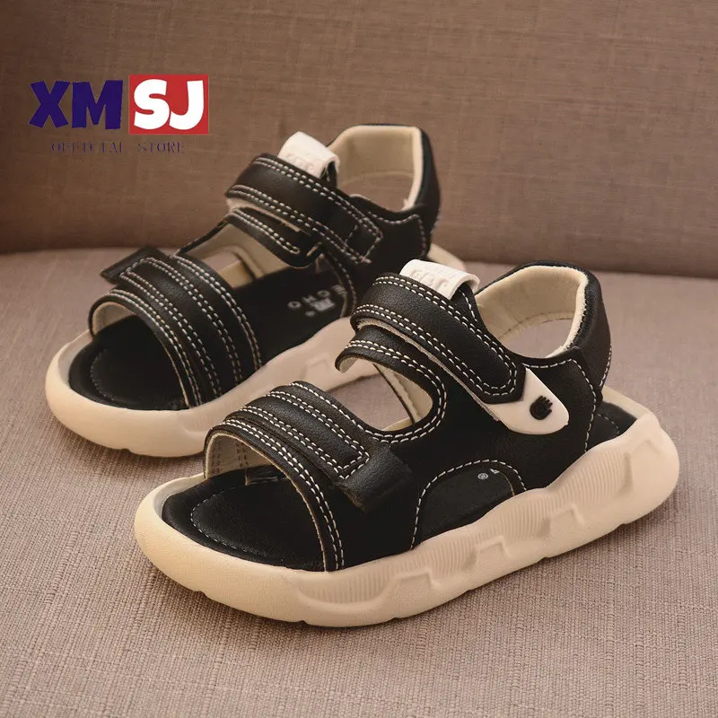 2023 Summer Boys Sandals Baby Toddler Kids Shoes Girls Sandals Non-slip Soft Children's Beach Shoes Lightweight Casual Sandals