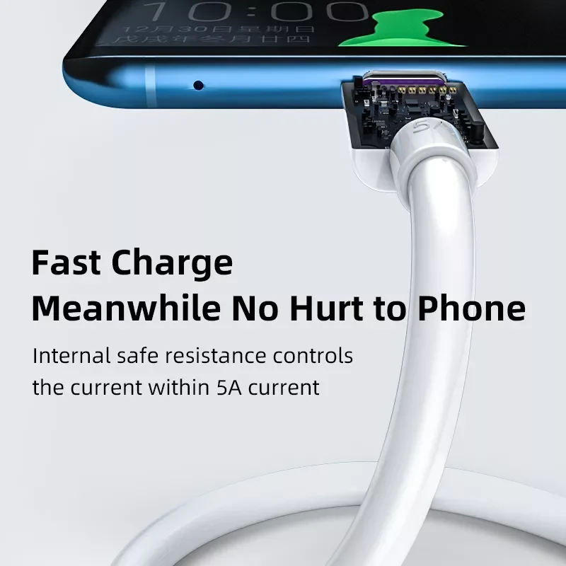 

Кабель USB Type-C для Samsung S20, S9, S8, Xiaomi, Huawei