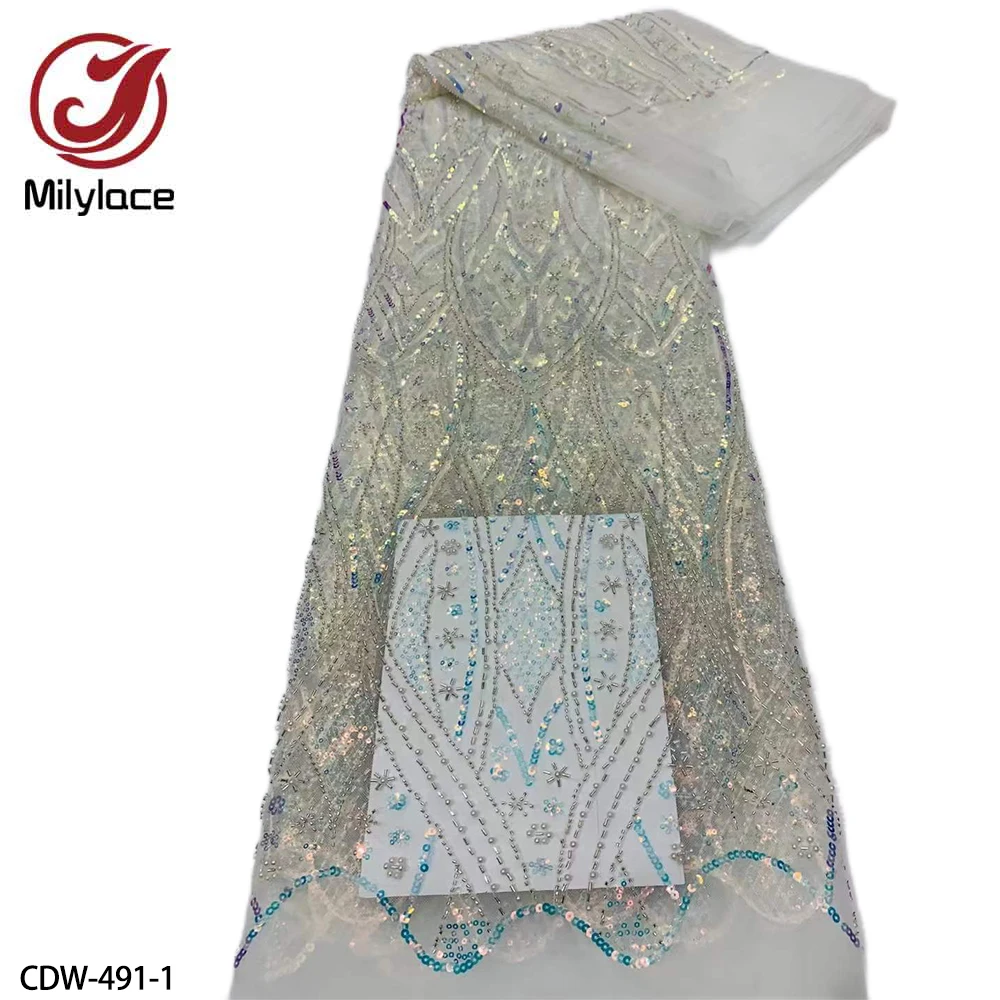 

Лидер продаж, тяжелые бусины и блестки, нигерийская кружевная ткань 2020, высококачественное кружево, африканская кружевная ткань, Африканск...