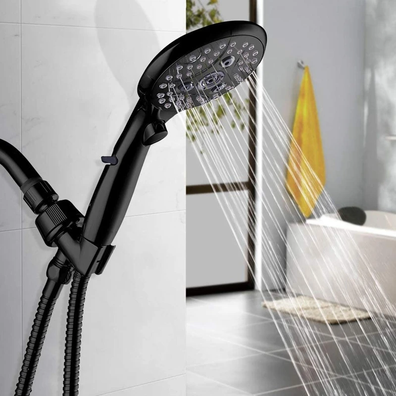 

59 Inch Stainless Steel Shower Hose With Adjustable Shower Arm Holder Shower Head Holder Replacement Shower Hose Holder