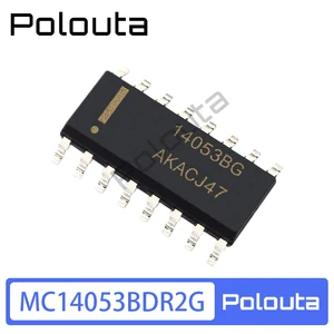 5Pcs MC14053BDR2G SOIC-16 3-way 2-channel analog multiplexer chip Polouta