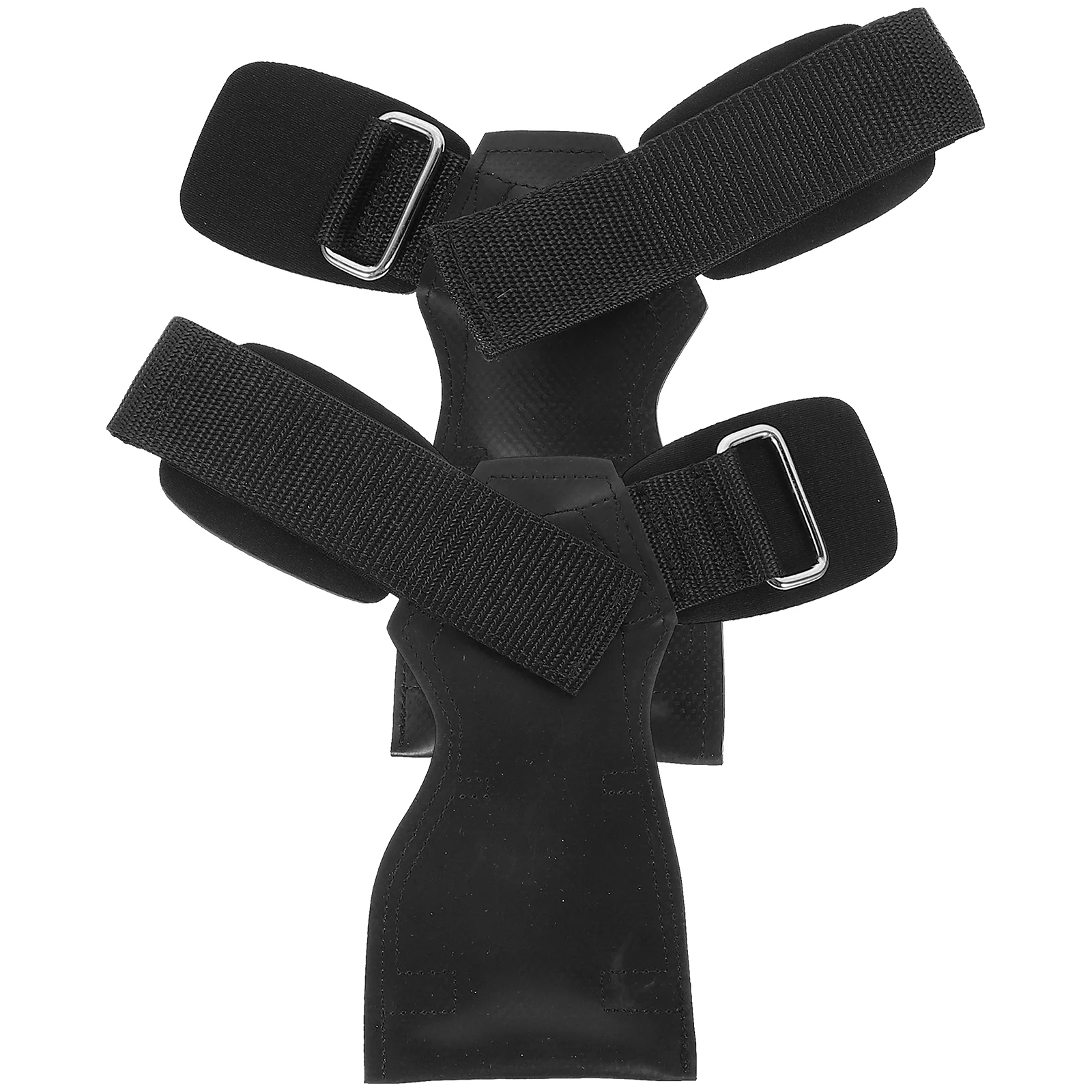 

1 Pair Rubber Hand Grips Deadlift Hand Grips Gymnastics Grips Barbell Hand Grips