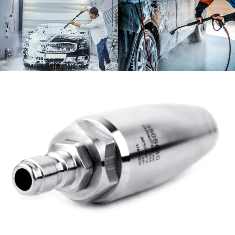 

High-Pressure Washer Nozzle - Plated and Ceramic