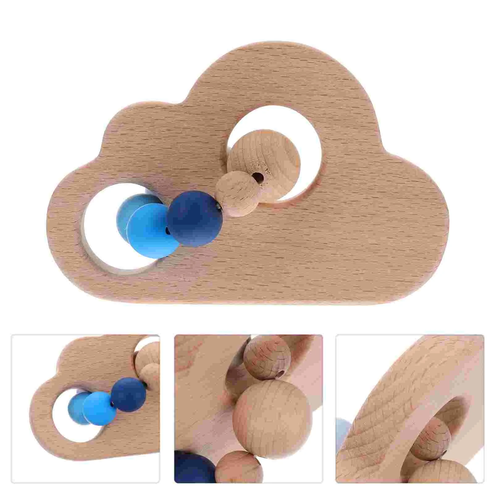 

Beech Teethers Natural Smooth Texture Sensory Exploration Baby Teethers