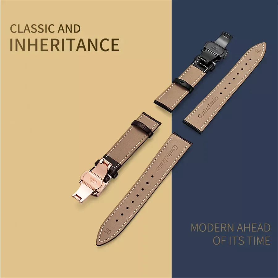 Genuine Leather Watch Band Strap for Samsung Galaxy 3 gear s3 Galaxy 42mm 46mm Active watch Band 18mm 20m 24mm leather 22mm band