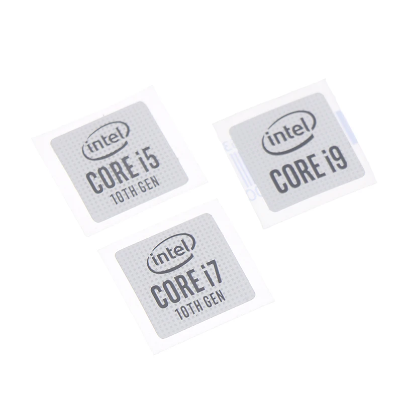 5pcs 10th Generation Core i5 i7 i9 Win10 Logo Stickers CPU Label Laptop Notebook Decoration |