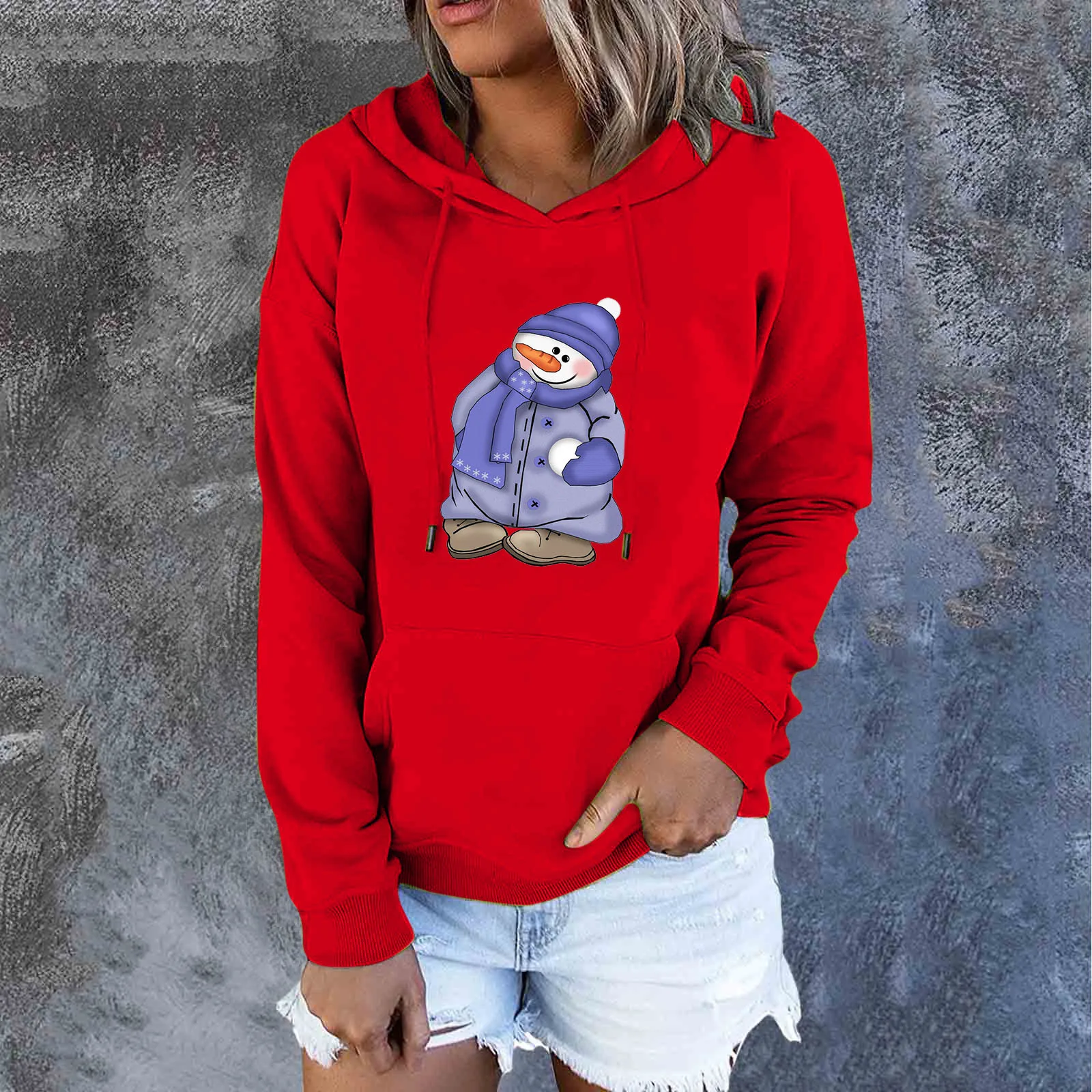 

Women's Fashion Pullover Hoodie Casual Long Sleeve Splicing Sweatshirts Fleece Zip up Jacket Fleece Sweater Women Zipper