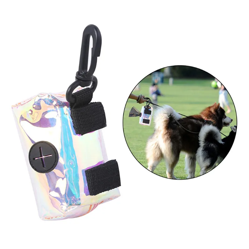 

Dog Poop Bag Holder For Leash Attachment Waste Bag Dispenser For Leash Fit Most Dog Leash Portable For Hand Free Walking