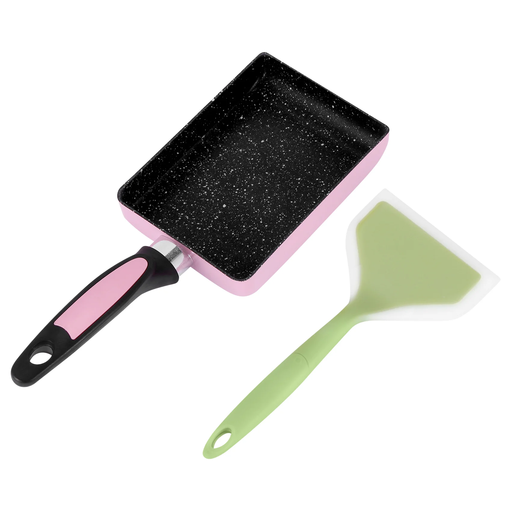 

Сковорода для жарки в японском стиле Tamagoyaki, сковорода с антипригарным покрытием, каменная сковорода для жарки