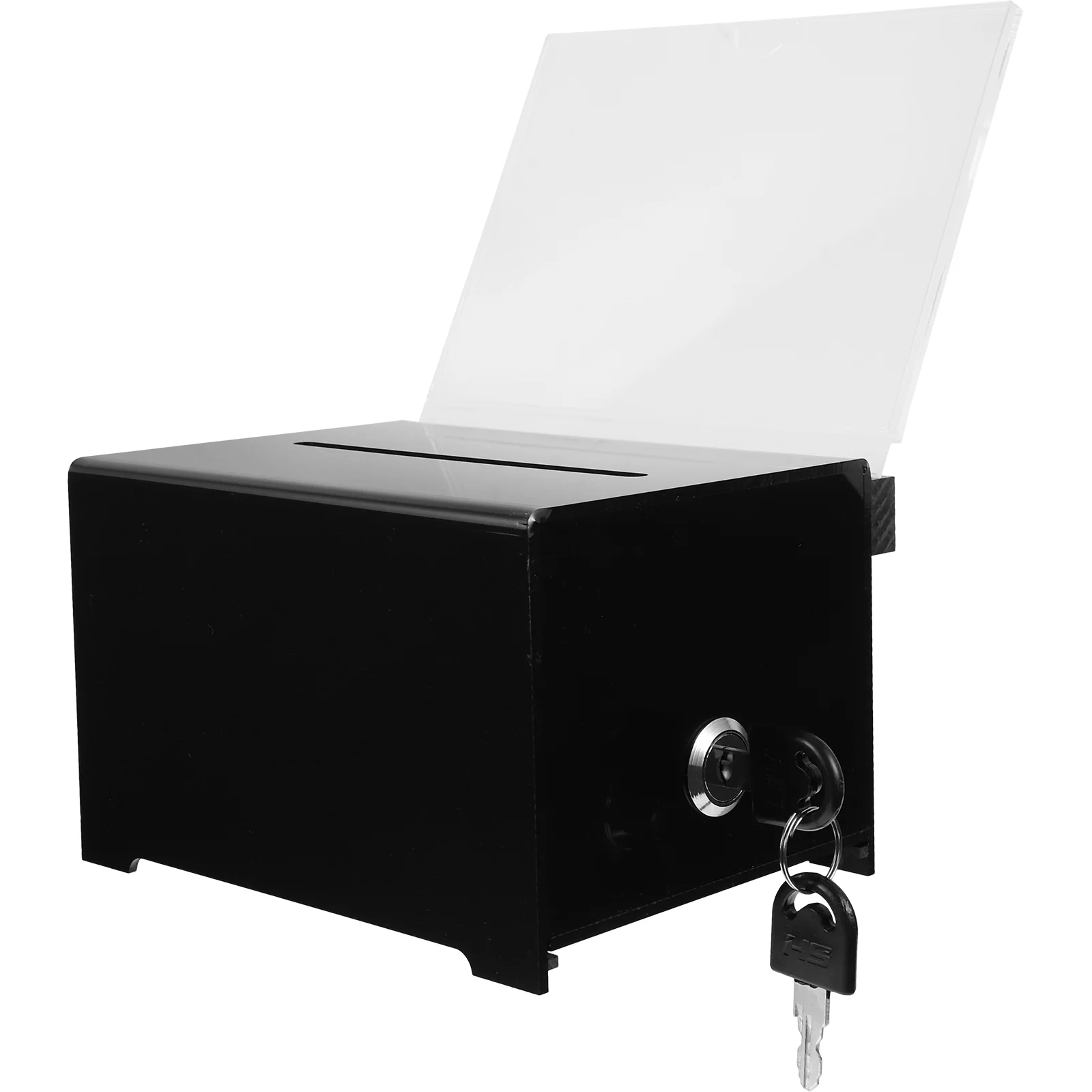 

Donation Box Suggestion Box with Lock Complain Letter Box Donation Box for Fundraising