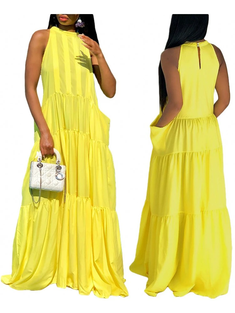 

African Dresses For Women Dashiki 2023 Summer Autumn Elegant Maxi Dress Ladies Traditional African Clothing Fairy Long Dress