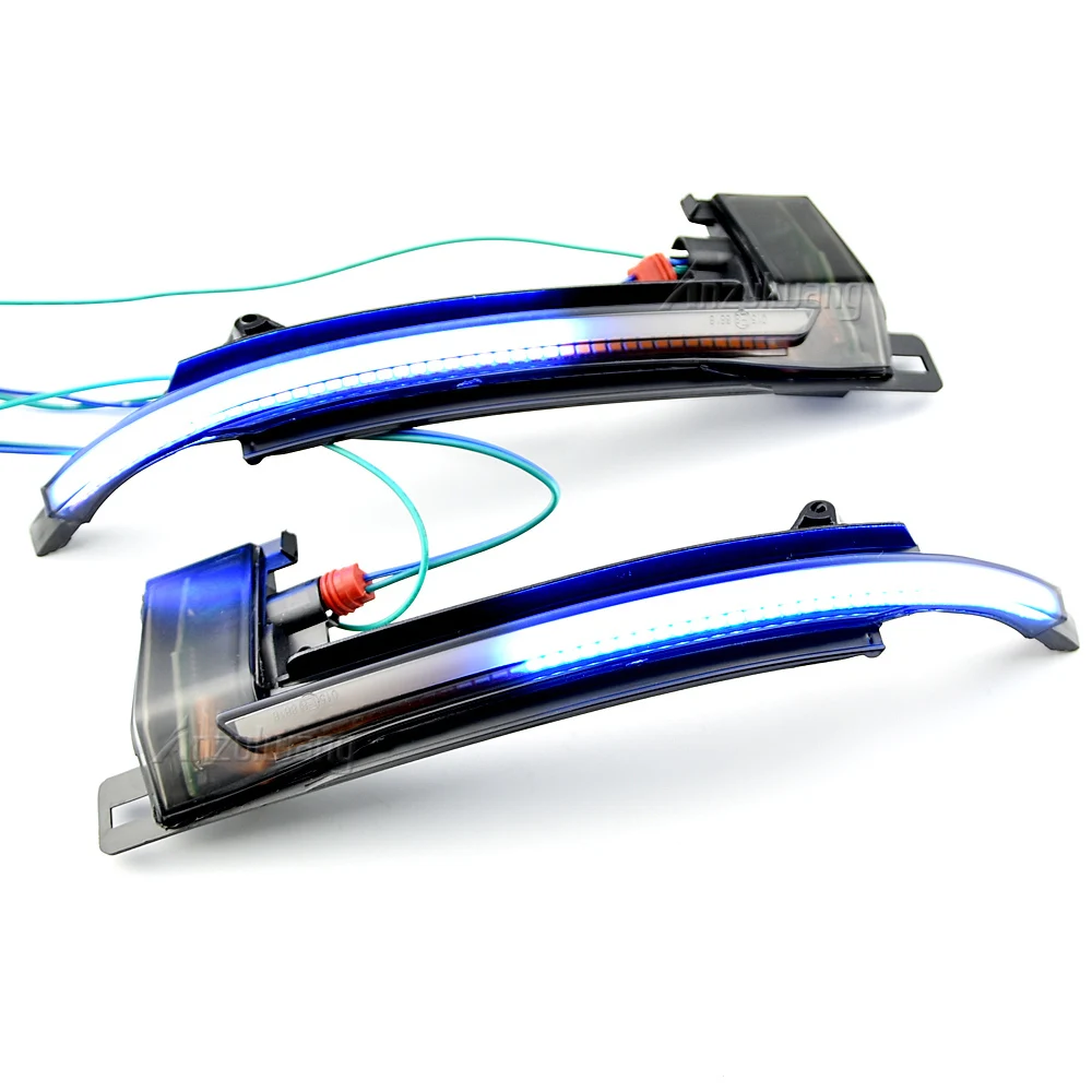 2 шт. динамический указатель поворота светодиодный индикатор бокового зеркала