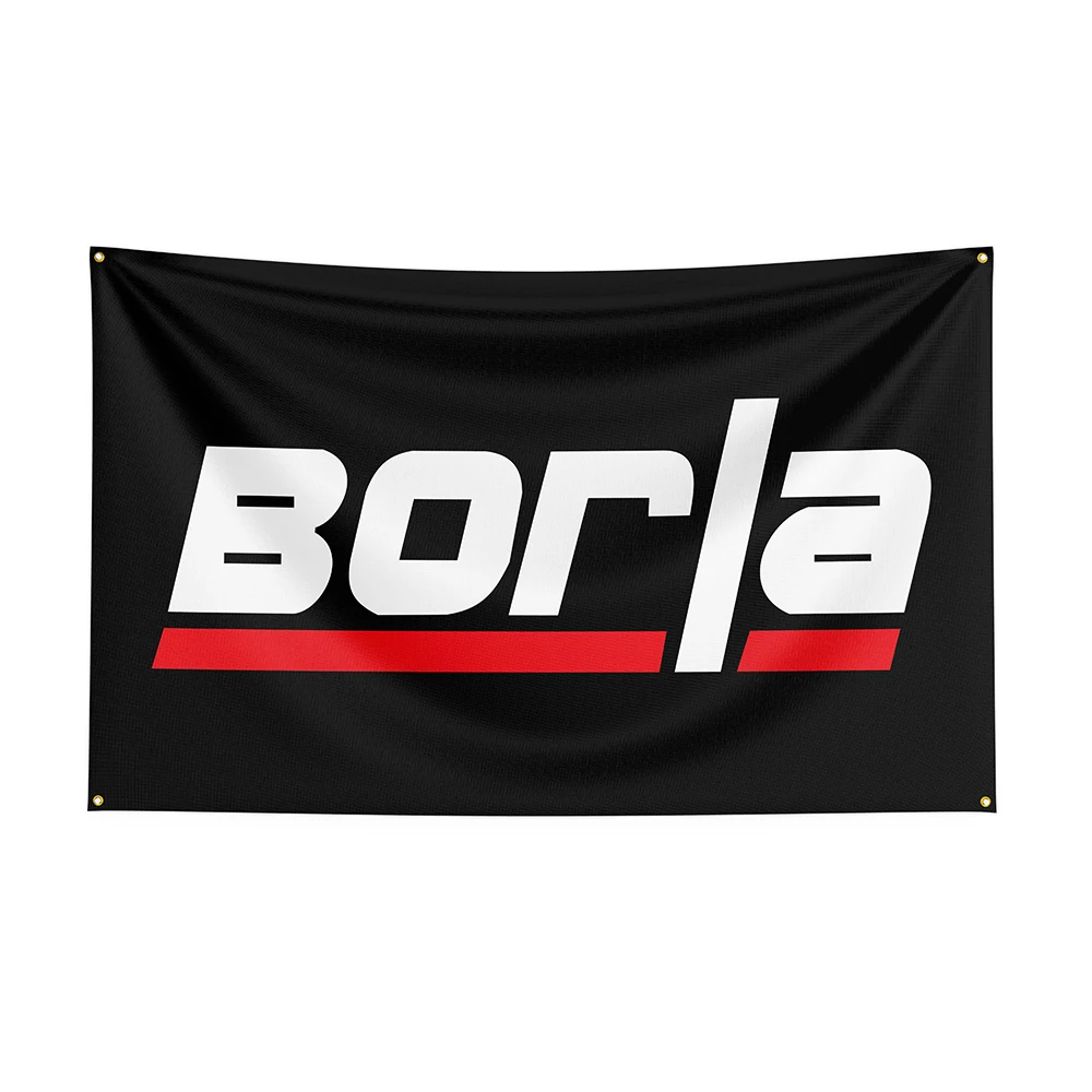 

90x150cm Borlas Flag Polyester Printed Racing Car Banner For Decor1