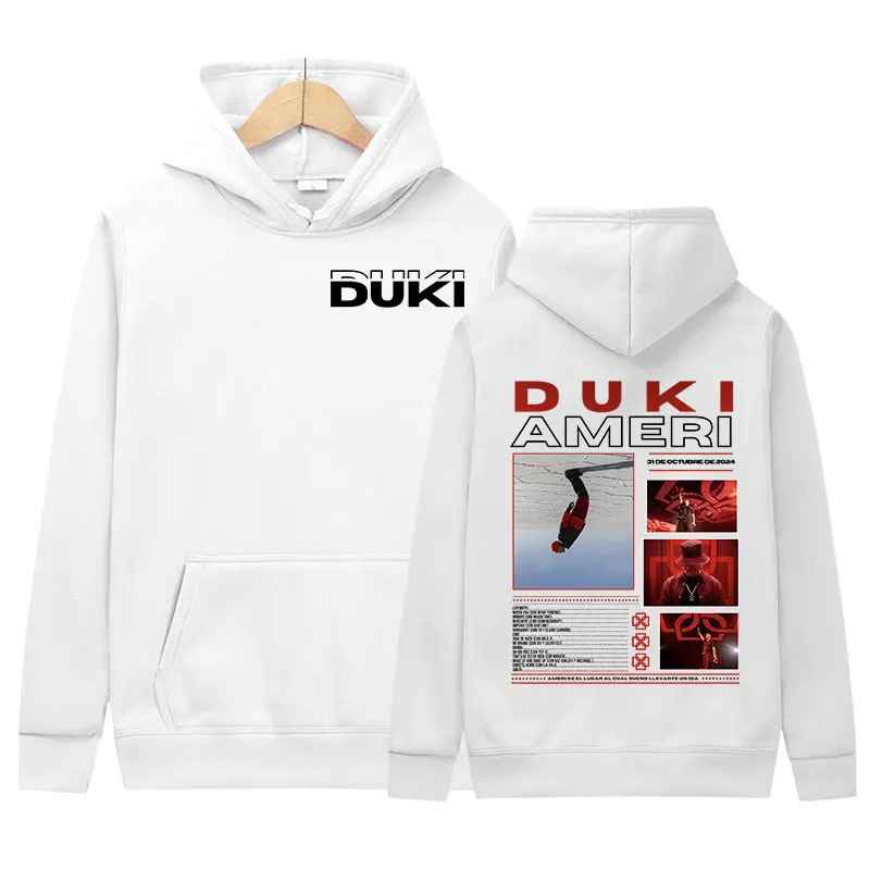 Рэпер Duki перед Ameri 2025 новый альбом толстовка с капюшоном мужские