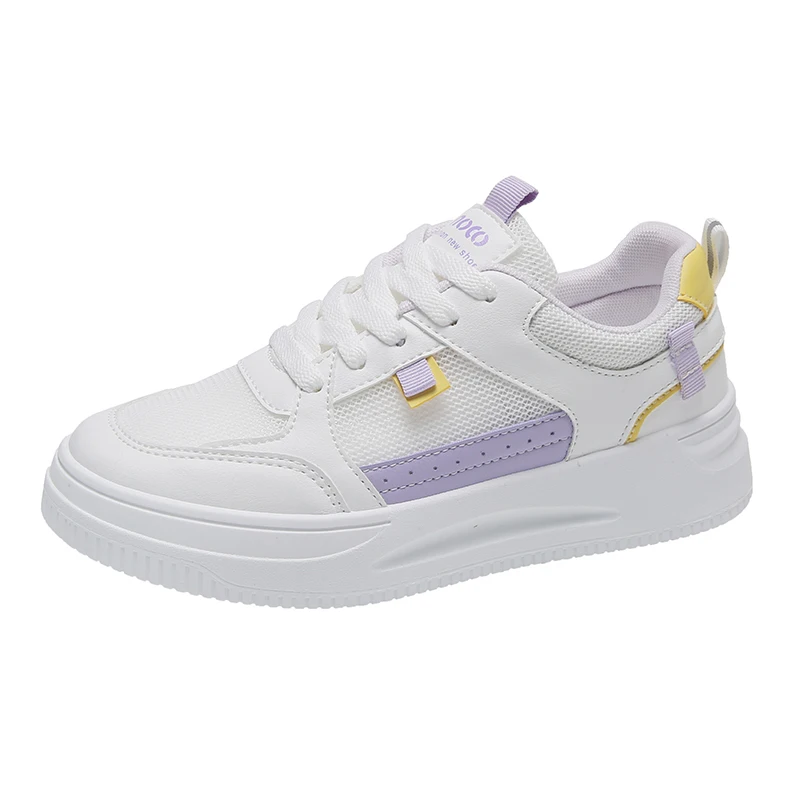 Women Vulcanized Shoes Casual Spring/Autumn Women Walking Shoes Breathable Soft Round Toe Outdoor Female Luxury Shoes