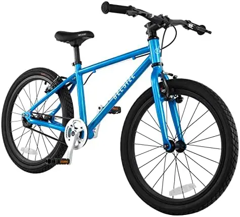 

20-Inch Belt-Drive Kid's Bike, Lightweight Aluminium Alloy Bicycle(only 14.82 lbs) for 7-10 Years Old