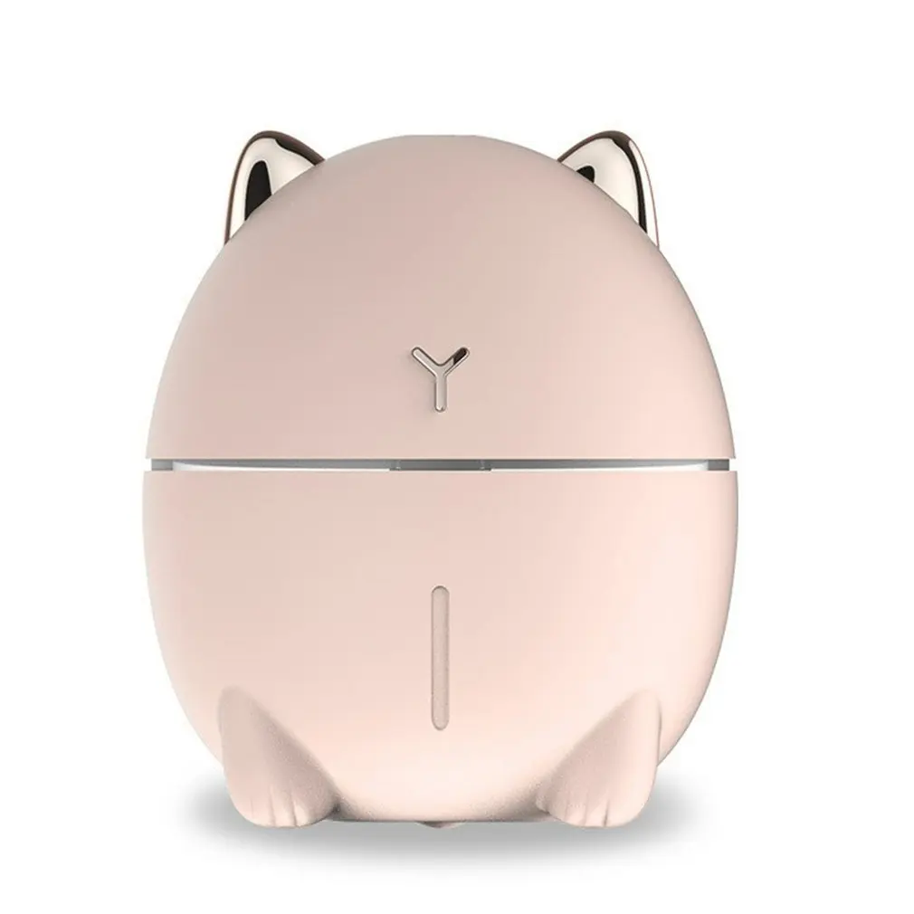 

Cute Cat 200ml Mini USB Atomizer Humidifier with LED Silent Lamp for Home Office Atomizer For Bedroom