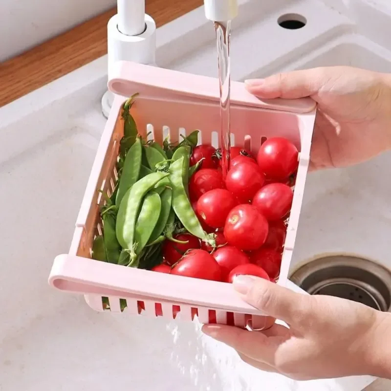 Кухонный ящик для хранения с защитой от столкновений Сэкономьте место выдвижной